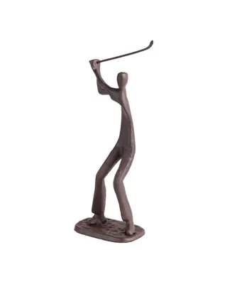 Danya B Golfer Cast Iron Sculpture