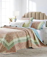 Greenland Home Fashions Palisades Cotton Polyester Modern Bedspread Set Collection