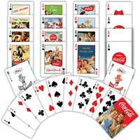 Masterpieces Coca-Cola Vintage Design Playing Cards - 54 Card Deck