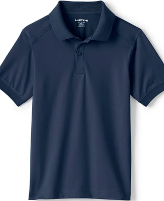 Lands' End Girls School Uniform Short Sleeve Rapid Dry Polo Shirt