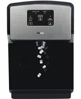 KBice 1.0 Countertop Nugget Ice Maker with Soft Chewable Ice, 30lbs in 24Hrs, Self-Cleaning Ice Maker with Automatic Dispensing