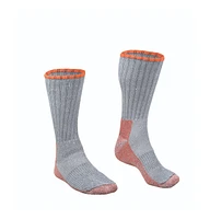 RefrigiWear Leather Boot Sock - Merino Wool, Moisture-Wicking, Reinforced Toe & Heel, Arch Support