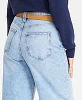 On 34th Women's High Rise Wide-Leg Jeans, Regular and Short, Created for Macy's