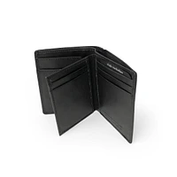 Club Rochelier Men's Vertical Slim Fold Wallet