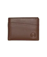 Club Rochelier Men's Slim Fold Wallet with Removable Id