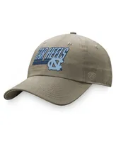 Men's Top of the World Khaki North Carolina Tar Heels Slice Adjustable Hat