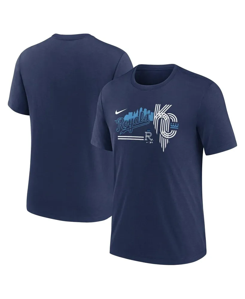 Men's Nike Kansas City Royals City Connect Tri-Blend T-shirt