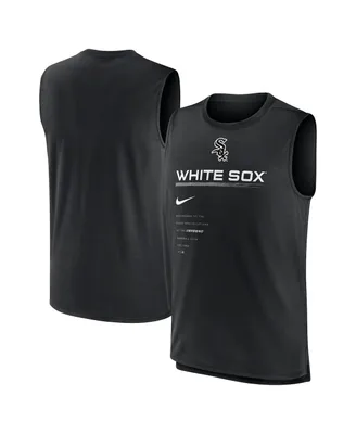 Men's Nike Black Chicago White Sox Exceed Performance Tank Top