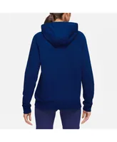 Women's Nike Navy Usmnt Essential Raglan Pullover Hoodie