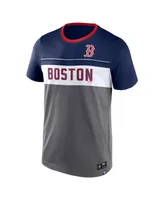 Men's Fanatics Gray Boston Red Sox Claim The Win T-shirt