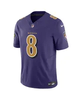 Men's Nike Lamar Jackson Purple Baltimore Ravens Vapor F.u.s.e. Limited Alternate Jersey