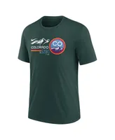 Men's Nike Colorado Rockies City Connect Tri-Blend T-shirt