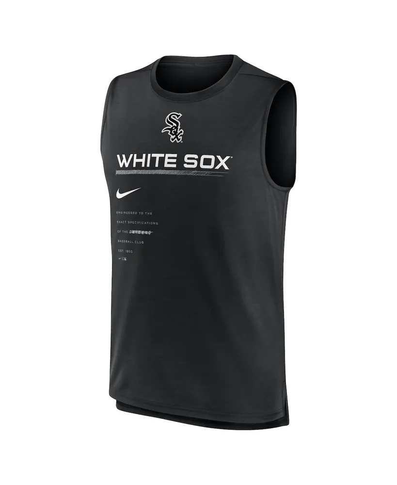 Men's Nike Black Chicago White Sox Exceed Performance Tank Top