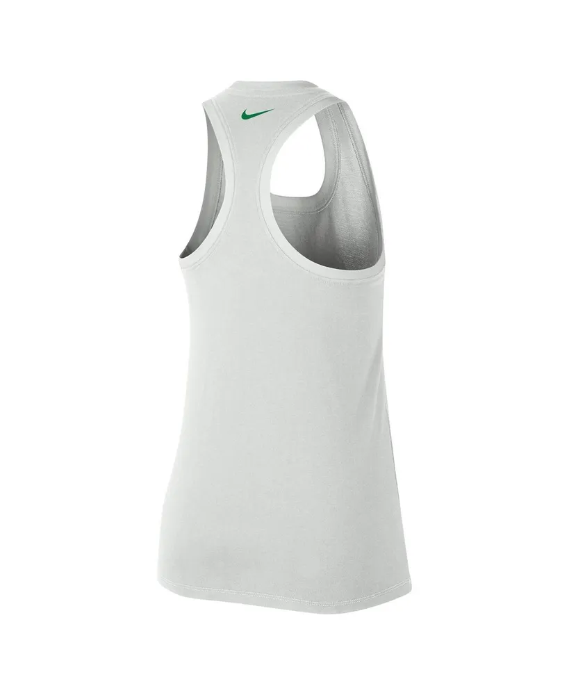 Women's Nike Gray Oregon Ducks Game Time Tank Top