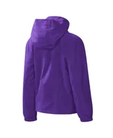 Women's G-iii 4Her by Carl Banks Purple Los Angeles Lakers Last Shot Full-Zip Jacket