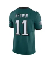 Men's Nike A.j. Brown Midnight Green Philadelphia Eagles Vapor F.u.s.e. Limited Jersey