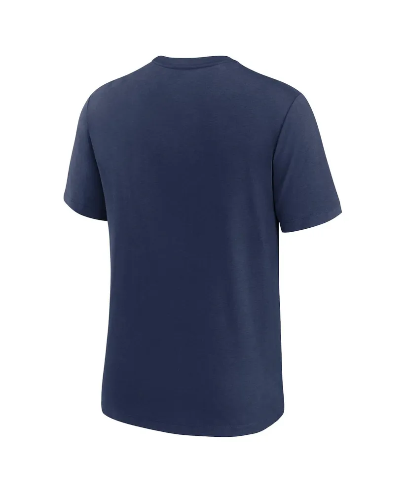 Men's Nike Navy Boston Red Sox Rewind Retro Tri-Blend T-shirt
