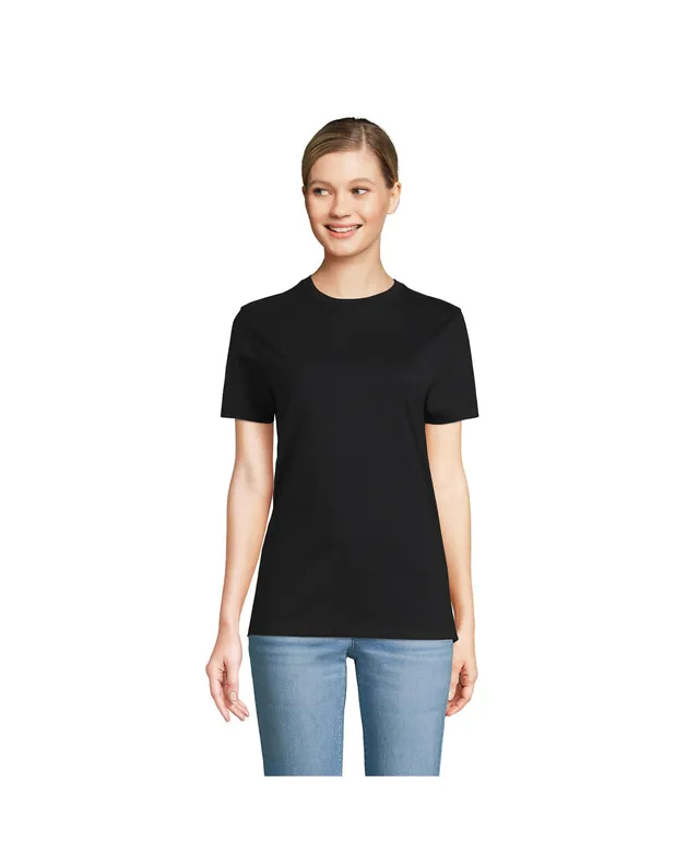 Xersion Womens Crew Neck Short Sleeve T-Shirt, Color: Black - JCPenney