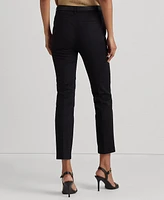 Lauren Ralph Double-Faced Stretch Cotton Pant