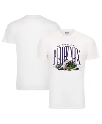 Men's and Women's Sportiqe Cream Phoenix Suns 2023 Nba Playoffs Desert Comfy T-shirt