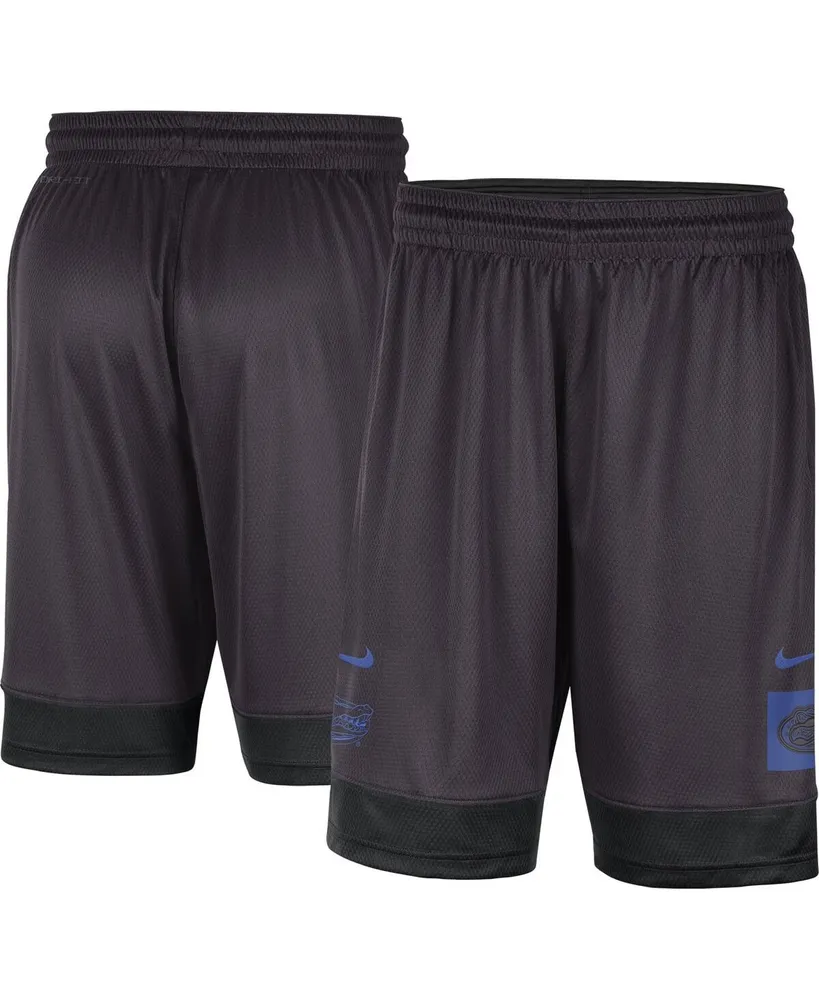 Men's Nike Charcoal Florida Gators Performance Fast Break Shorts