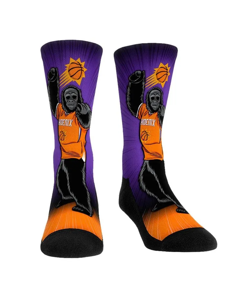 Men's and Women's Rock 'Em Socks Phoenix Suns Mascot Pump Up Crew