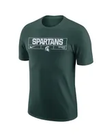 Men's Nike Green Michigan State Spartans Wordmark Stadium T-shirt