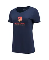 Women's Under Armour Navy Wells Fargo Championship T-shirt