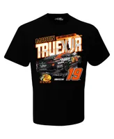 Men's Joe Gibbs Racing Team Collection Black Martin Truex Jr Speed T-shirt