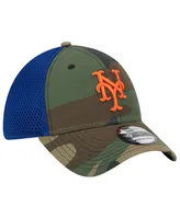 Men's New Era Camo New York Mets Team Neo 39THIRTY Flex Hat