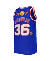 Men's Rings & Crwns Meadowlark Lemon Royal Harlem Globetrotters Swingman Jersey