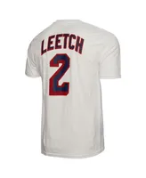 Men's Mitchell & Ness Brian Leetch White New York Rangers Name and Number T-shirt