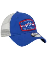 Men's New Era Royal Buffalo Bills Property Trucker 9TWENTY Snapback Hat