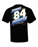 Men's Legacy Motor Club Team Collection Black Jimmie Johnson Blister T-shirt