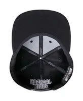 Men's Pro Standard Black Jackson State Tigers Arch Over Logo Evergreen Snapback Hat