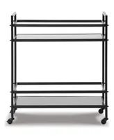 Signature Design By Ashley 32" Metal Bar Cart