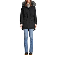 Lands' End Women's Tall Expedition Down Waterproof Winter Parka