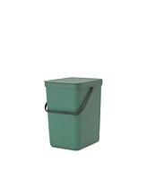 Sort Go Plastic Waste Bin, 6.6 Gallon, 25 Liter