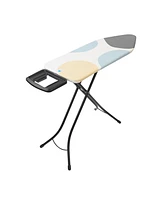 Ironing Board C, 49" x 18", 124 x 45 Centimeter - Solid Steam Iron Rest, 1" 25 Millimeter White Frame