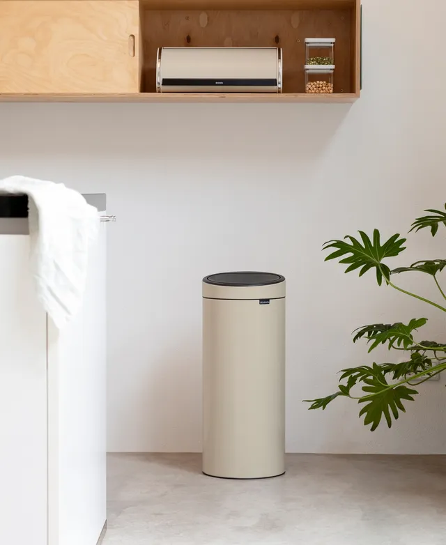 Brabantia Touch Top 10.6G Trash Can - Macy's