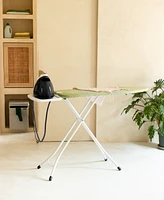 Ironing Board B, 49 x 15" 124 38 Centimeter - Solid Steam Unit Holder, 1" 25 Millimeter White Frame