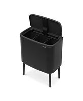 Bo Touch Top Multi Compartment Trash Can, 3 x Gallon