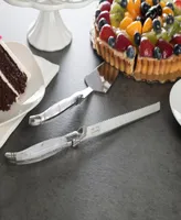 French Home Connoisseur 2-Piece Cake and Pie Server Set with Handles