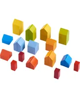 Haba 3D Arranging Game Creative Stones with 28 Wooden Blocks