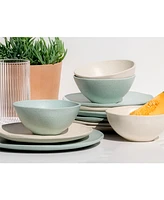 TarHong 5.9" Wheat Pp 6-Piece Bowl Set