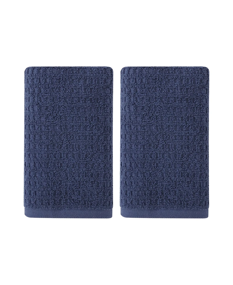 Tommy Bahama Home Northern Pacific Cotton Terry 2 Piece Hand Towel Set