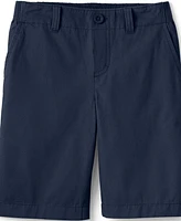 Lands' End Girls School Uniform Elastic Waist Pull On Shorts