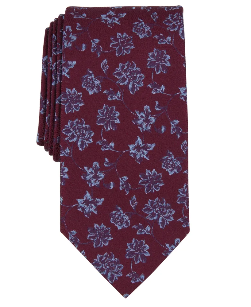 Michael Kors Men's Gegan Floral-Print Tie