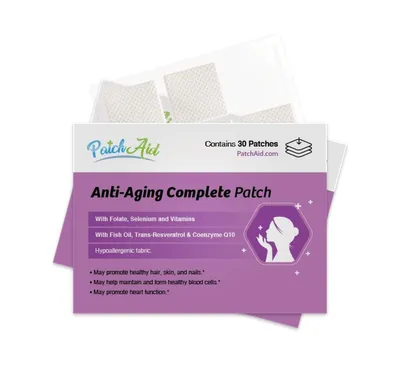 Anti-Aging Complete Topical Vitamin Patch by PatchAid (30-Day Supply)