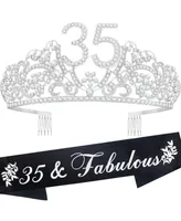 VeryMerryMakering 35th Birthday Sash and Tiara for Women